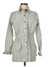 CAbi Stripes Green 3/4 Sleeve Button-Down Shirt Size M - photo 1