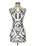 Express Graphic White Cocktail Dress Size XS - photo 1