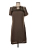 Gabby Skye 100% Polyester Brown Casual Dress Size 4 - photo 1