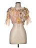 H&M Pink Short Sleeve Blouse Size 8 - photo 1