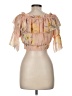 H&M Pink Short Sleeve Blouse Size 8 - photo 2