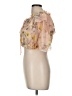 H&M Pink Short Sleeve Blouse Size 8 - photo 5