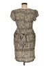 Pink Martini 100% Polyester Tweed Gold Cocktail Dress Size M - photo 2