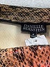 Danielle Bernstein 100% Polyurethane Print Gold Casual Pants Size 6 - photo 3
