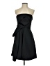 Halston Heritage 100% Polyester Solid Black Cocktail Dress Size M - photo 1