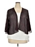 SLNY Burgundy Kimono Size 18W - photo 1