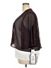 SLNY Burgundy Kimono Size 18W - photo 5