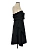 Halston Heritage 100% Polyester Solid Black Cocktail Dress Size M - photo 4