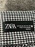 Zara Chevron-herringbone Gray Casual Pants Size XS - photo 7