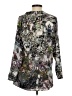 Hunter Bell 100% Silk Print Green 3/4 Sleeve Silk Top Size XS - photo 2