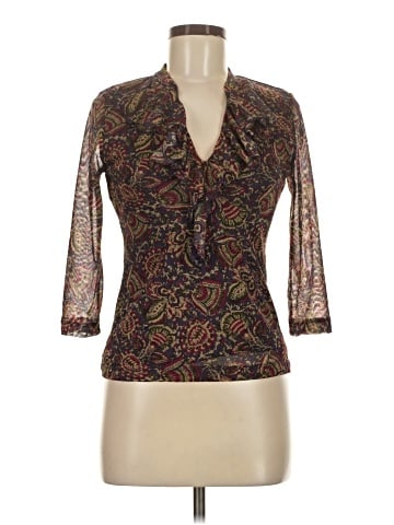 Chaps 3/4 Sleeve Blouse (view 1)