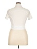 Castell Ivory White Short Sleeve Turtleneck Size XL - photo 2
