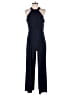 Nina Leonard Solid Blue Jumpsuit Size M - photo 1