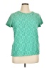 Talbots Teal Short Sleeve Top Size XL - photo 1