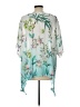 Colleen Lopez Teal 3/4 Sleeve Blouse Size L - photo 2