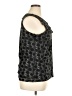 NY Collection 100% Polyester Black Sleeveless Blouse Size XL - photo 4