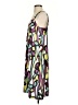 Tabitha 100% Rayon Print Purple Cocktail Dress Size 4 - photo 5