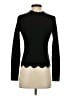 Aqua 100% Cashmere Black Cashmere Pullover Sweater Size S - photo 2