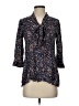Maeve 100% Rayon Blue 3/4 Sleeve Blouse Size S (petite) - photo 1