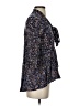 Maeve 100% Rayon Blue 3/4 Sleeve Blouse Size S (petite) - photo 4