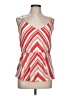Venus 100% Polyester Red Sleeveless Blouse Size L - photo 1