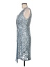 Eliza J Silver Cocktail Dress Size 8 - photo 5