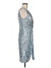 Eliza J Silver Cocktail Dress Size 8 - photo 4