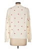 Lucky Brand Hearts Ivory Pullover Sweater Size L - photo 2