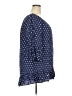 Terra & Sky 100% Rayon Blue 3/4 Sleeve Blouse Size 2X - photo 4