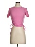 Zara Pink Short Sleeve Turtleneck Size S - photo 1