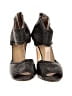 Chanel Black Leather Heels Size EU 40 - photo 2