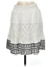 Studio 253 White Casual Skirt Size M - photo 2