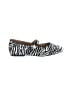 Joie Stripes Animal Print Zebra Print Blue Black Flats Size 6 1/2 - photo 1