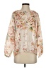 SundayUp 100% Polyester Ivory Long Sleeve Blouse Size S - photo 1