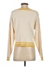 Unsubscribed 100% Cotton Stripes Color Block Ivory Pullover Sweater Size XS - photo 2