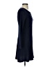 Gap Solid Blue Casual Dress Size XS - photo 4