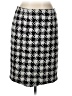 Halogen Houndstooth Black Formal Skirt Size 10 (petite) - photo 1