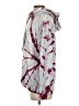 Proenza Schouler White Label 100% Cotton Silver Burgundy Pullover Hoodie Size S - photo 5