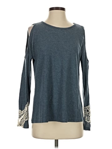 Hem & Thread Long Sleeve T-Shirt (view 1)