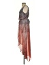 Guess 100% Polyester Paisley Brown Cocktail Dress Size XS - photo 5