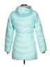 Lands' End 100% Polyester Teal Blue Snow Jacket Size 10 - photo 2
