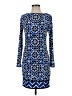 MICHAEL Michael Kors Print Blue Casual Dress Size XS - photo 1