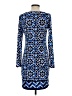 MICHAEL Michael Kors Print Blue Casual Dress Size XS - photo 2
