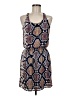 Aqua 100% Polyester Paisley Blue Casual Dress Size 9 - photo 1
