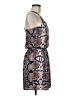 Aqua 100% Polyester Paisley Blue Casual Dress Size 9 - photo 4