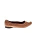 Unstructured by Clarks Brown Flats Size 8 (wide) - photo 1