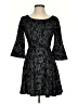 Emerald Sundae Paisley Black Cocktail Dress Size S - photo 1