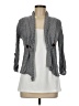 confess 100% Cotton Gray Cardigan Size M - photo 1