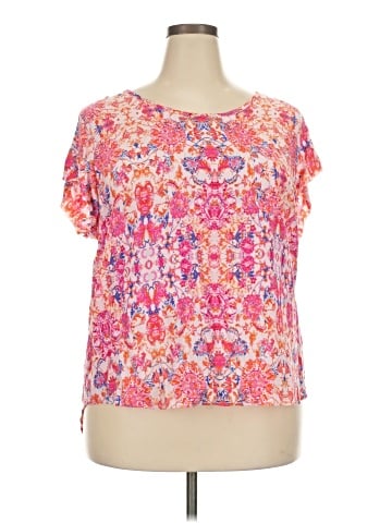 Rose & Thyme Short Sleeve Blouse (view 1)