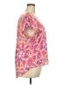 Rose & Thyme 100% Rayon Pink Short Sleeve Blouse Size 2X - photo 4